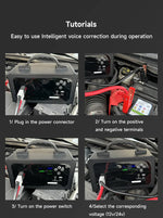 6000A Car Jump Starter Power Bank 28000mAh | Portable Emergency Booster for 12V 24V Ga close-up view