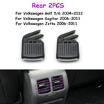 Golf 6 Sagitar Jetta Car Front Rear Air Conditioner AC Vent Grille Slider Outlet Tab Clip Repair Kit For Volkswagen  5KD819703