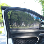 Car Side Window Sun Shade Curtains Front Rear Window Suction Cup