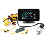 3 in 1 Car LCD Digital Gauge | Voltmeter Oil Pressure Water Temp 12-24V alternate view