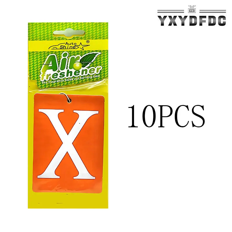 Car Air Freshener Natural Aromatherapy Tea Paper Hanging Perfume | Vanilla Auto Int additional angle