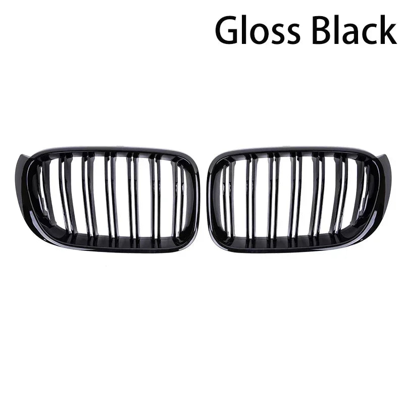 Front Kidney Double Line Grille Grill Replacement | Racing Grills for BMW X3 X4 F25 F alternate view