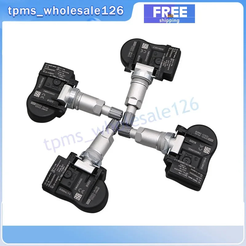 TPMS Tire Pressure Sensor 4PCS 433MHZ for Hyundai Genesis Coupe Santa Fe Kia | GANGLE lifestyle view