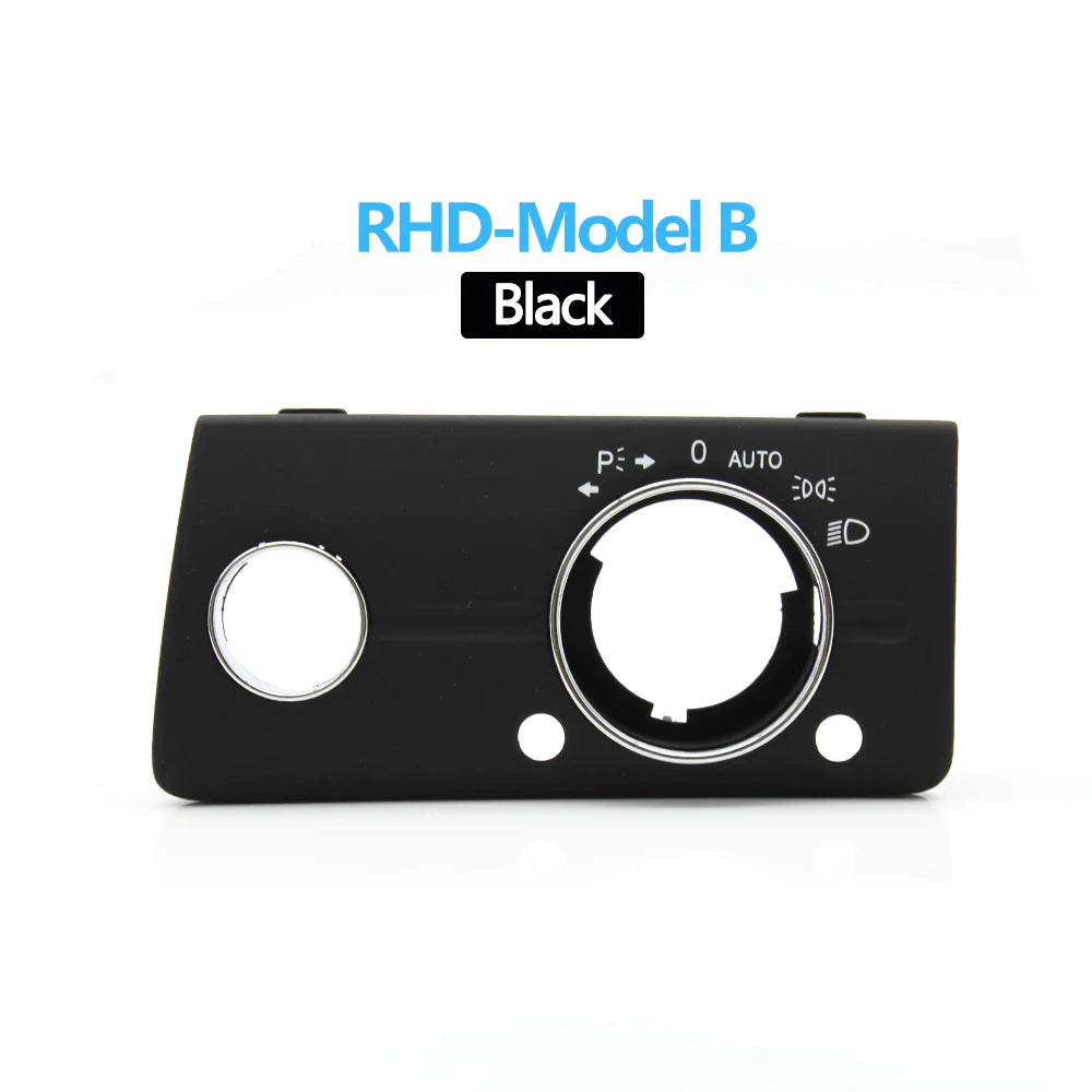 LHD RHD Front Dashboard Headlight Lamp Switch Cover Trim Replacement For Mercedes Benz W211 E Class 320 350 550 2003-2008