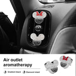 Diamond Car Air Outlet Aromatherapy Clip for Mini Cooper Air Vent Freshener Clip Scent Aroma Auto Interior Accessories