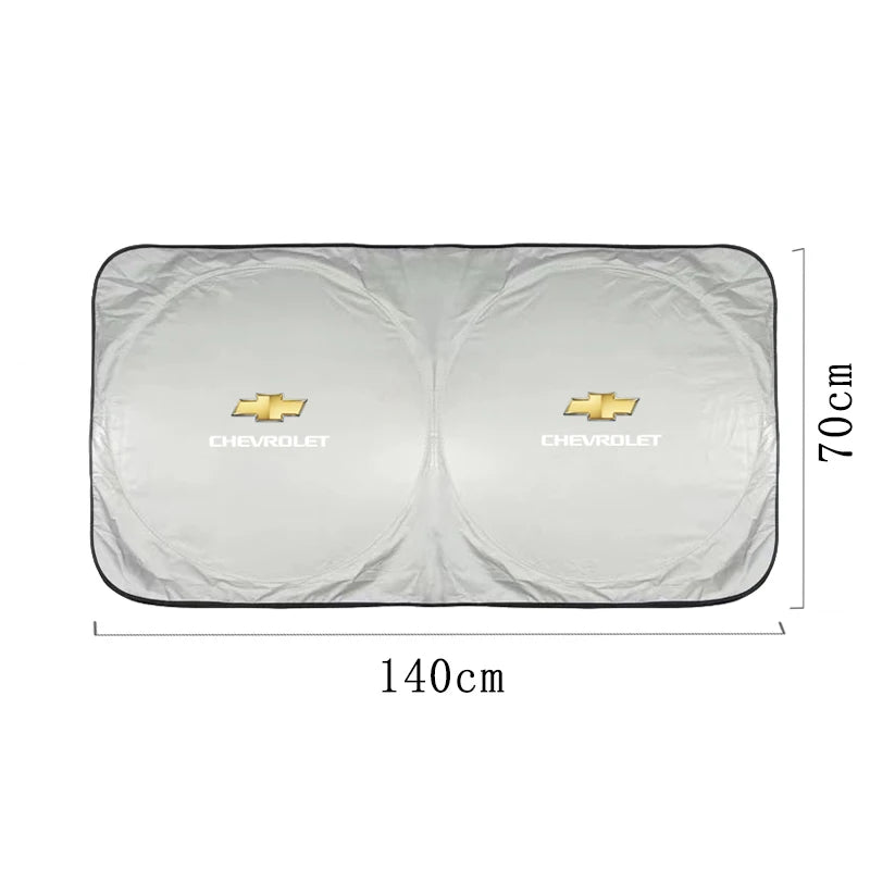 Car Windshield Sun Shade Visor | UV Protection Shield for Chevrolet Models alternate view