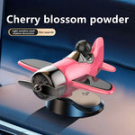 Lenovo Solar Powered Rotating Airplane Car Dashboard Ornament 360° Auto Spin Decor Airpl detail view