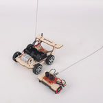 DIY RC Car Model Assemble Kit Mini Teaching Learning STEM Project Science Education Aid detail view