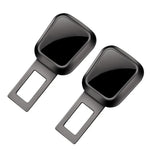 1/2PCS Car Seat Belt Clip Extender Safety Seatbelt Lock Buckle Plug Thick Insert Socke close-up view