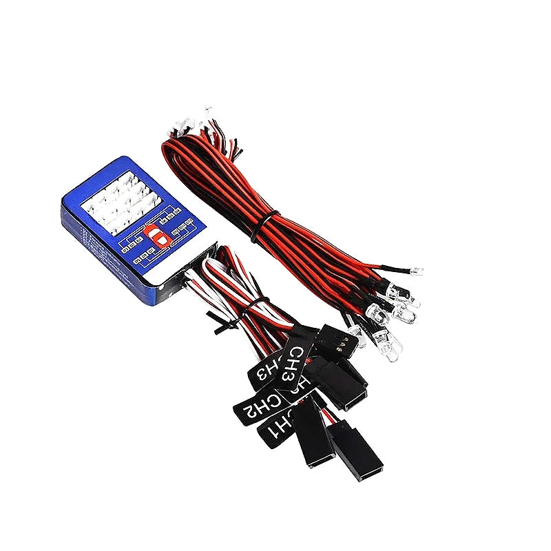 Tamiya RC Car LED Light Group 12 LED Turn Signal Linkage alternate view