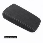 Suede Leather Car Center Console Armrest Box Cover for BYD ATTO 2 Yuan up EV S1 Pro 2025-2026 Interior Accessories Pad