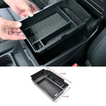 Armrest Storage Box for Subaru Crosstrek Impreza 2024 2025 Organizer Central Console A close-up view