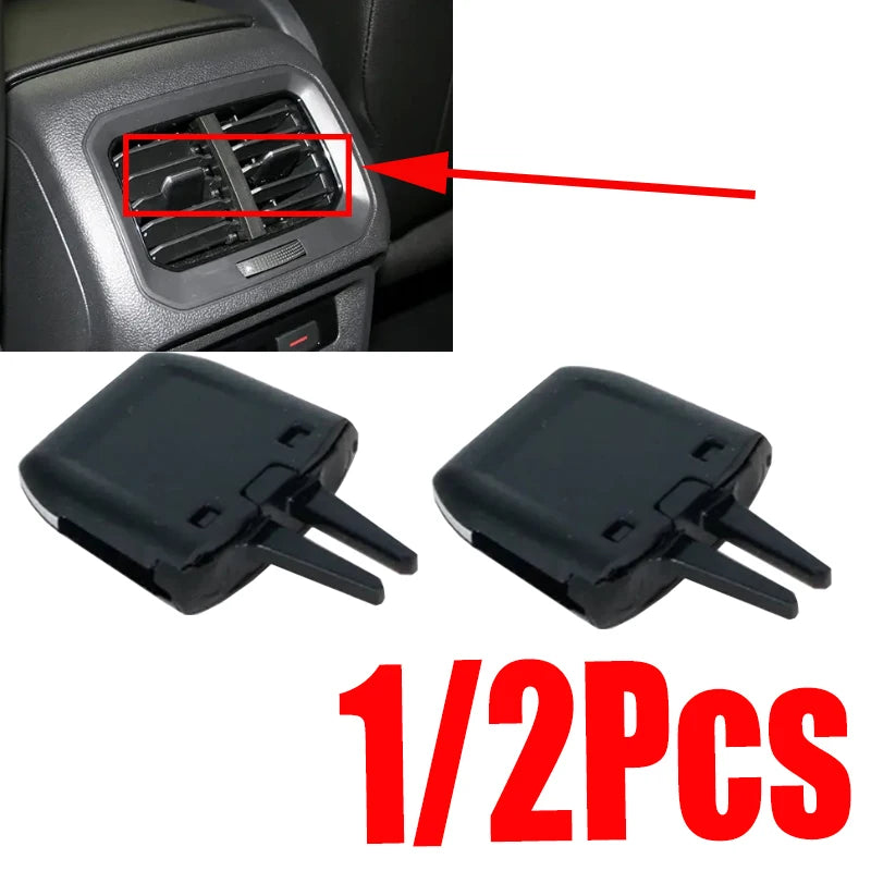 1/2X air conditioning vent paddle Tab A/C Air Conditioning Vents Tab Clip Repair Kit For VW Tiguan MK2 2017 2018 2019 2020 2021
