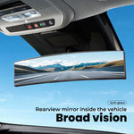 Car Baby Mirrors Interior Rear View Mirror Wide Angle Convex Rearview Mirror Anti Glare Large Vision
