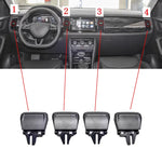 For Skoda Kodiaq Karoq Car Dashboard Air Vent Clip Air Conditioning Outlet Tab Clips 56G819701A 56G819702A 56G820951A 56G820952A