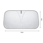 Front Windshield Sunshade Cover For Audi A5 2007-2026, UV Block, Heat Insulation, Interi detail view