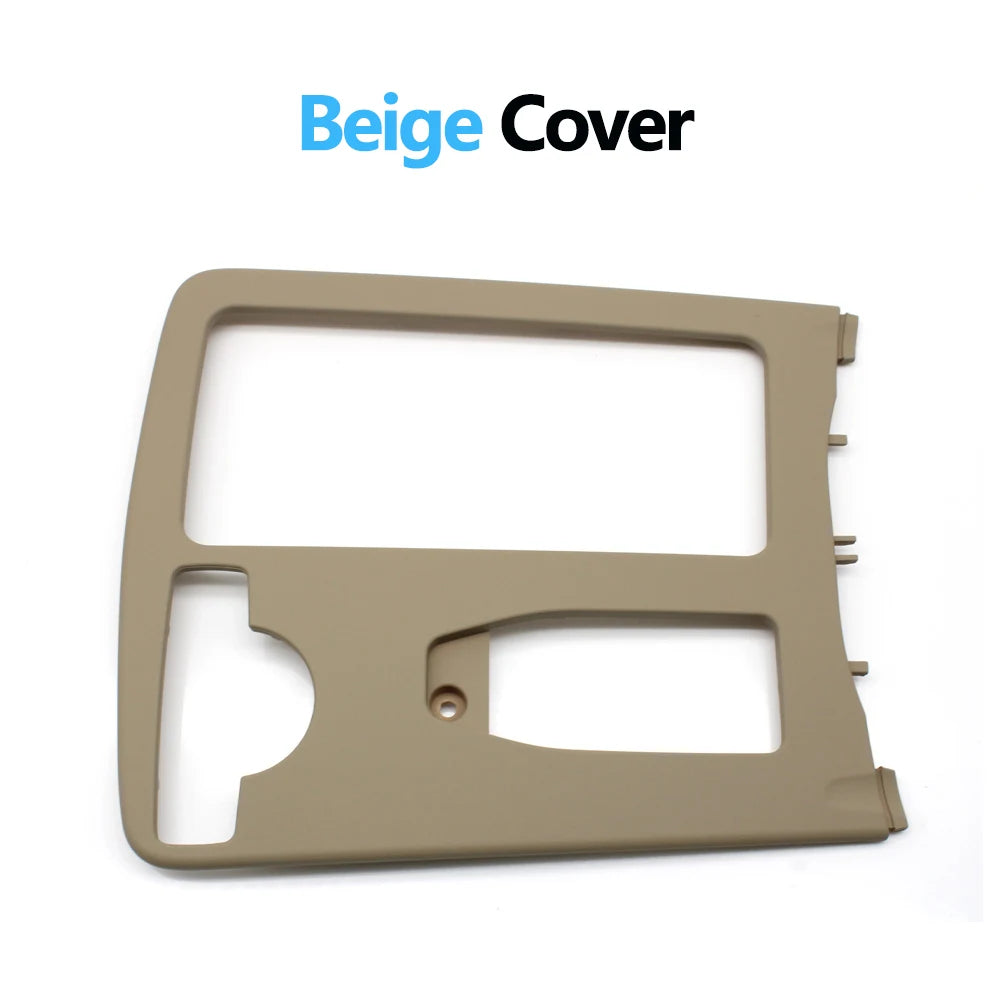 Central Console Drink Cup Holder Cover Shutter Outer Frame Cover For Mercedes Benz W204 C C180 C200 C220 E W207 W212 E260 E300