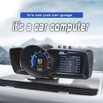 Digital GPS Speedometer OBD+GPS Smart Gauge | Automotive HUD Display alternate view