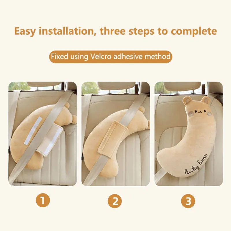 Car Seat Belt Shoulder Pillow Cover