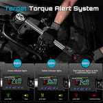 Seesii Digital Torque Wrench 340N.m Digital Electric Wrench 1/2" Drive 12.5-250.8ft-lbs/ detail view