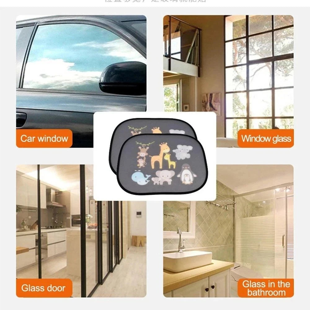 Universal Car SunShade Side Window Windscreen Roof Window For Children Adults Adsorption detail view