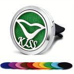 Car Diffusers, 1 PC car air vent diffuser clip (does not include fragrance chemicals) with 10 PCS pads，car AC vent interior