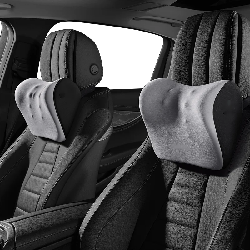 Ergonomic Neck Support Car Pillow for Driving Seat | Washable Cover