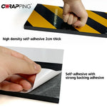 1/2/4PCS Car Door Protector Foam Bumper Guard Self-Adhesive Anti-Collision Protector for Garage Walls Car Decoration Accessories