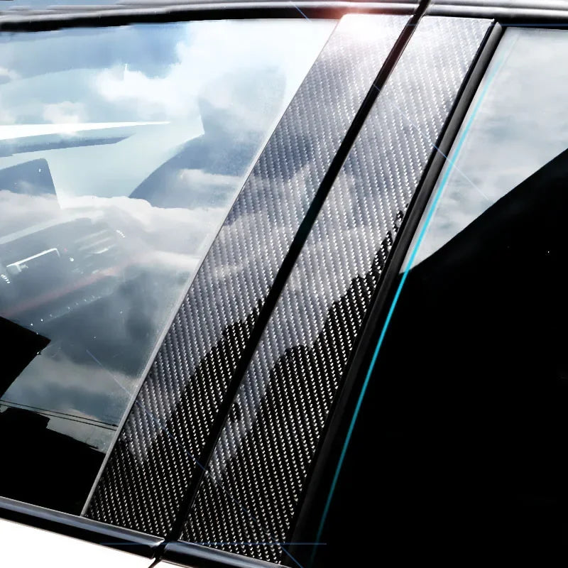 Carbon Fiber Vinyl Wrap Roll | Glossy and Matte Black Car Sticker Film detail view
