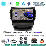 Android 16 Car Radio for Hyundai Santa Fe 2013-2017 | GPS Navigation Stereo close-up view