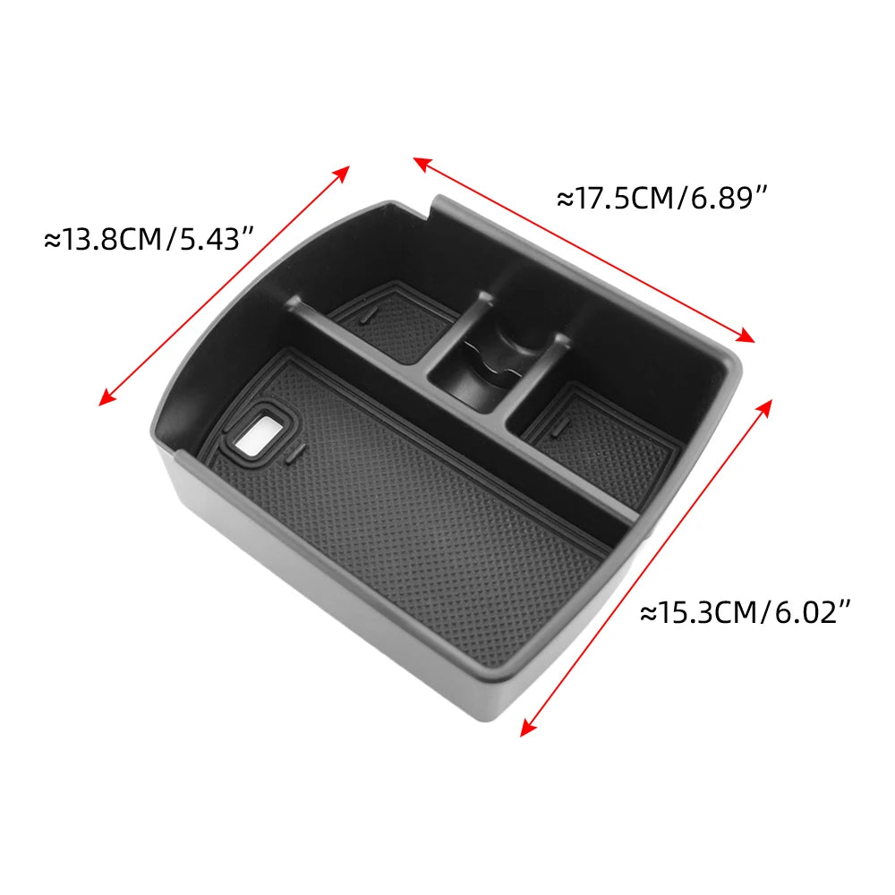 For Hyundai I30 I30 N 2021 - 2025 RHD Armrest Storage Box Tray Plate Center Console Container Holder Organizer Car Accessories