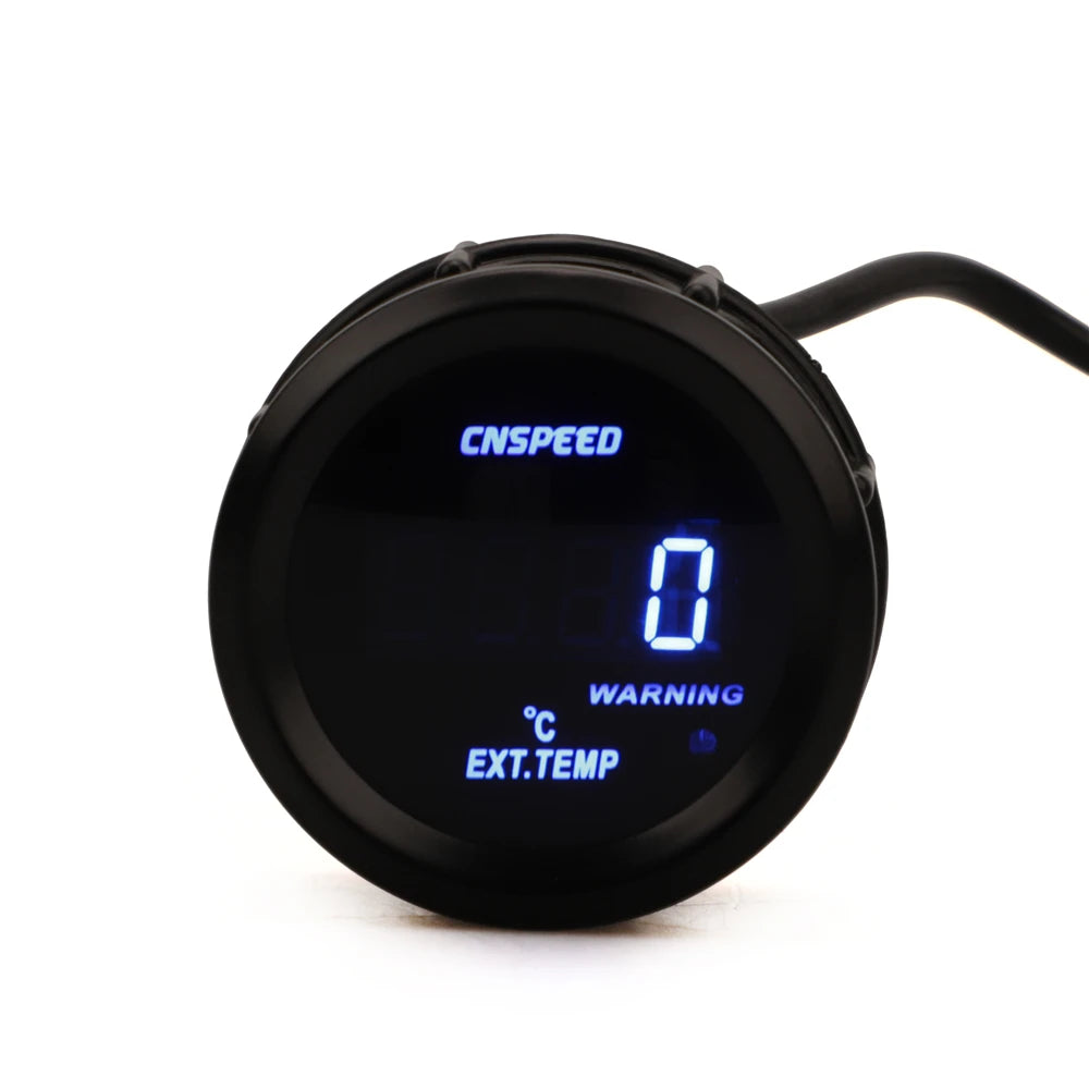 CNSPEED 52mm 6-in-1 Car Gauge Set | Digital Turbo Boost Oil Pressure Water Temp Voltm alternate view