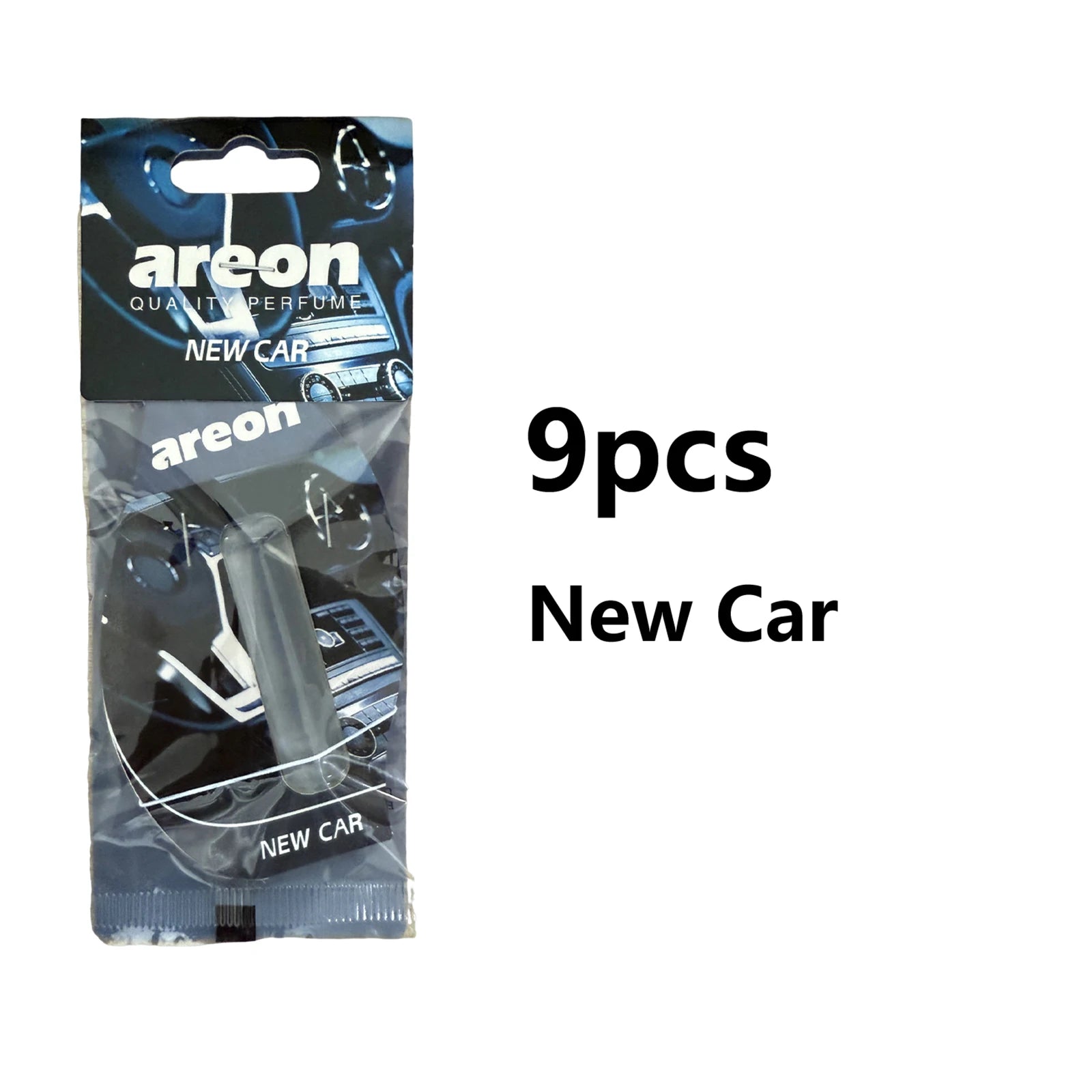 Car Air Freshener Natural Tea Fragrance | Vehicle-Mounted Hanging Vanilla Scent Water close-up view