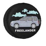 Custom Spare Tire Cover for SUV Truck Jeep | Mountain River PVC 13-18 Inch close-up view