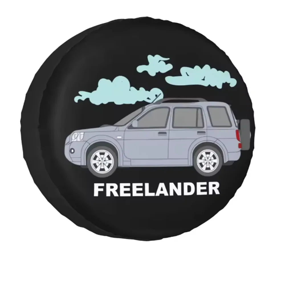 Custom Spare Tire Cover for SUV Truck Jeep | Mountain River PVC 13-18 Inch close-up view