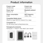 CarlinKit 5.0 C2Air Wireless CarPlay Android Auto Adapter for Car Wired to Wireless additional angle