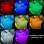 Neon LED Car Interior Ambient Foot Strip Light Kit Accessories RGB Backlight Remote additional angle
