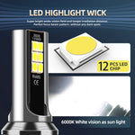 2Pcs LED Lamp Car Front Fog Light 9145 9140 H10 Foglights Accessories For Toyota Crown 2 detail view