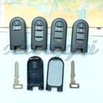 2 3 4 Buttons Car Key Housing Key Case Shell for Toyota Daihatsu Terios LA600S Passo Tanto Custom Ro