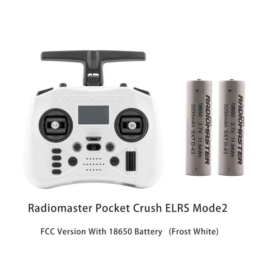RadioMaster Pocket Crush Preinstalled EdgeTX ExpressLRS Hall Gimbal Transmitter Remot alternate view