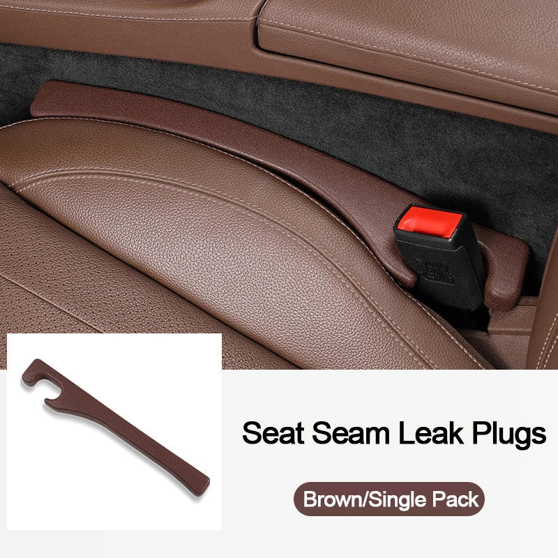 Car Seat Gap Filler Universal PU Leak-proof Filling Strip | Anti-Drop Seat Gap Strip wit detail view