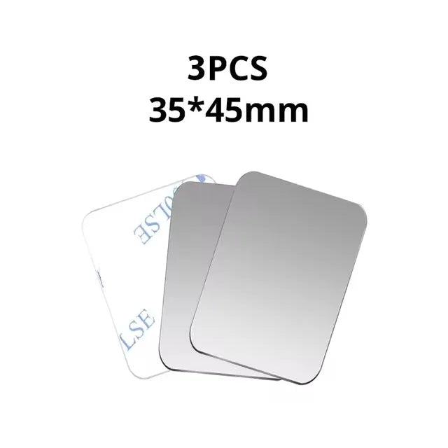 Metal Plate Disk for Magnetic Car Phone Holder, Round Iron Sheet additional angle