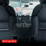 Car Seat Middle Storage Bag, Car Net Pocket Storage Organizer, Car Interior Supplie additional angle