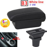 For Toyota Yaris 2005 2006 2007 2008 2009 2010 2011 Car Armrest Box with USB Internal lifestyle view