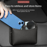 Universal Car Pocket Organizer Bag PU Leather additional angle
