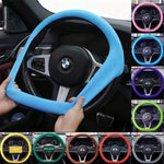 Non-Slip Silicone Steering Wheel Cover 38cm
