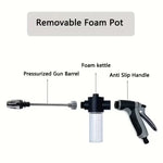 High Pressure Car Wash Water Gun Garden Water Pipe Nozzle, Multifunctional Watering Tool, Powerful Cleaning For Cars and Gardens