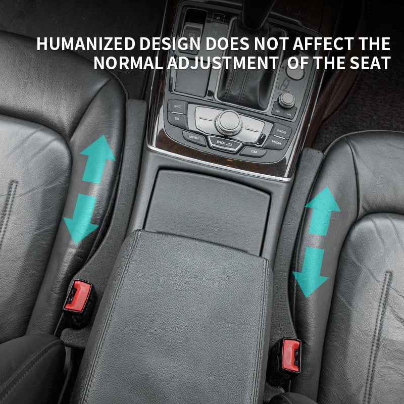 Car Seat Gap Filler Universal PU Leak-proof Filling Strip | Anti-Drop Seat Gap Strip w close-up view