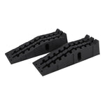 2Pcs Car Ramps for Oil Change, 12,000 LB(5 T) Capacity, Low Profile 6.25 in Lift Vehicle Service Ramps for Trucks, SUVs, Cars