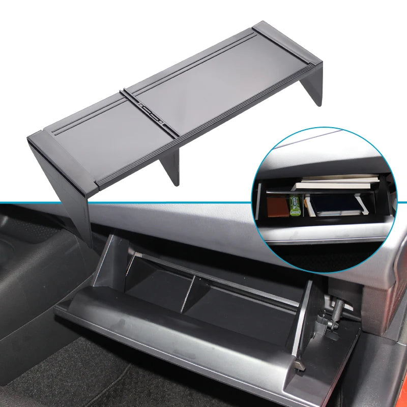 Car Co-Pilot Glove Box Organizer Division Board Storage For Toyota Corolla E210 2019 lifestyle view